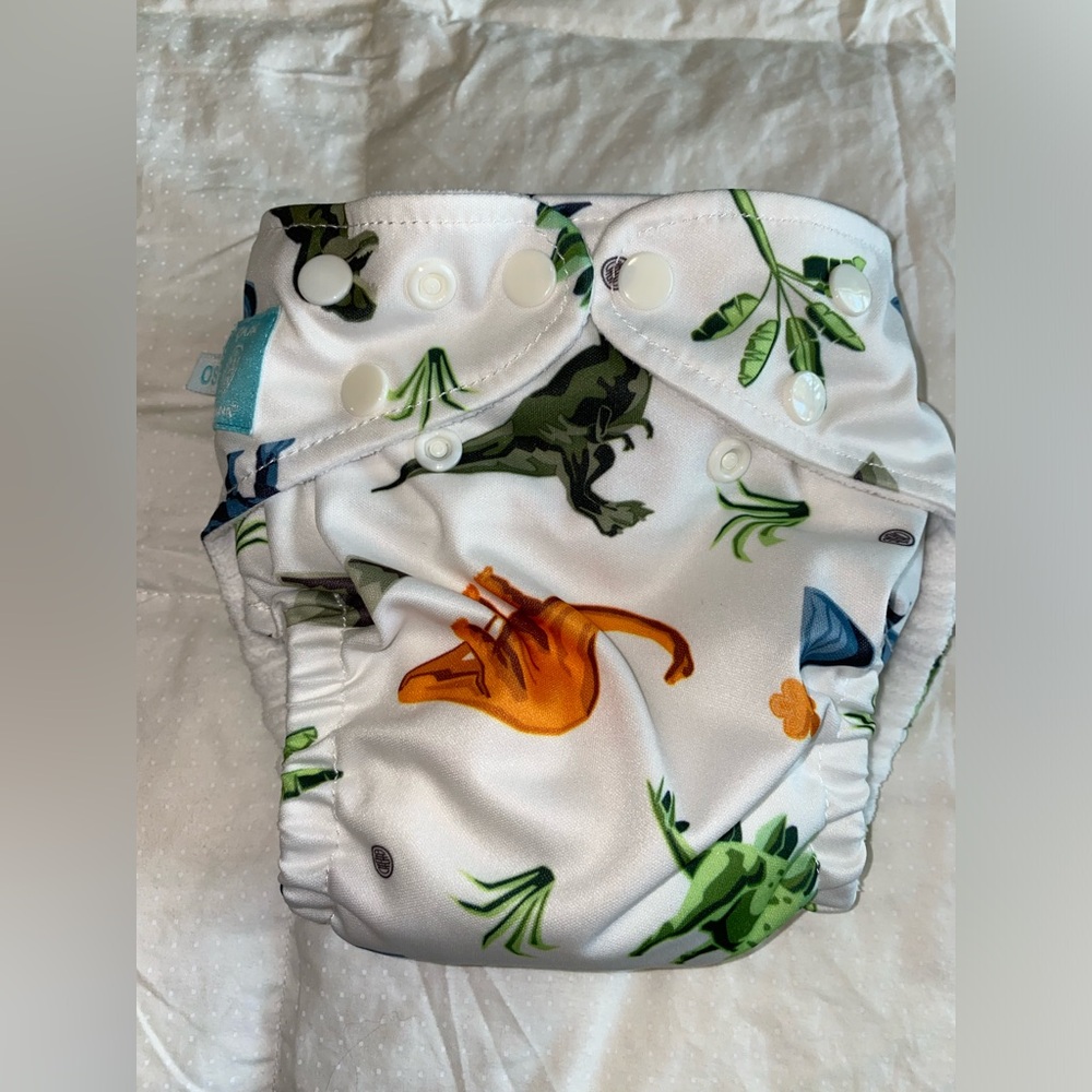 Charlie Banana OS Dinosaur Pocket Cloth Diaper